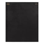 Armoire murale décorative avec porte coulissante type grange, brun rustique