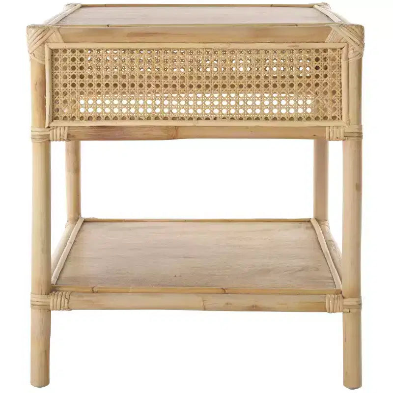 Arvid Square Accent Table - ACC6506A - Natural - Safavieh