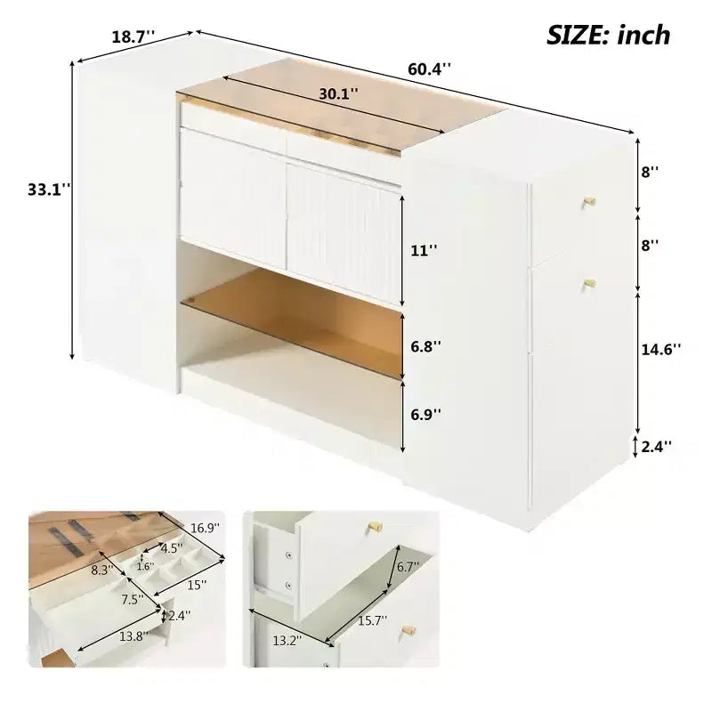 Table de chevet en bois à deux tiroirs pour chambre d'enfant