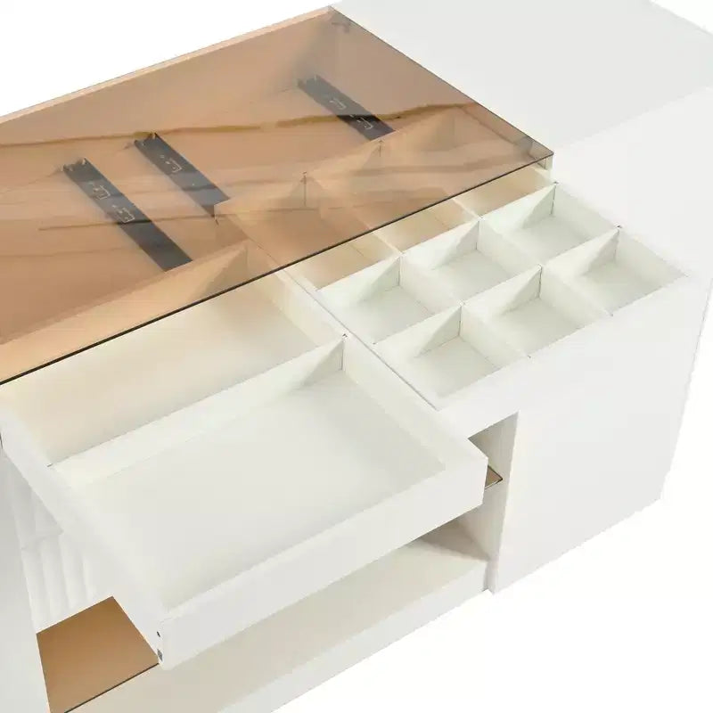 Table de chevet en bois à deux tiroirs pour chambre d'enfant