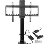 VEVOR Motorized TV Lift Stroke Length 35 Inches Motorized TV Mount Fit for 32-65 Inch TV Lift with Remote Control Height Adjustable, Black