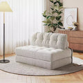 GustoWave 80'' Folding Couch Bed with Pillow, Futon Sofa Bed, Foldable Mattress Back Support, Portable Fold Out Couch, Corduroy