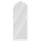 Miroir LED sans cadre pleine longueur avec lumières à intensité variable 3 couleurs, mural ou sur pied, 65x21"