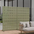 Écran d'intimité extérieur de 72 pouces Clôture décorative de jardin