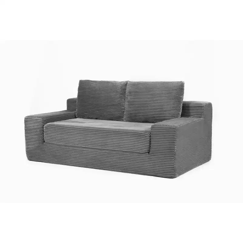 Canapé Loveseat avec coussin réversible, oreillers, canapé-lit profond, velours côtelé