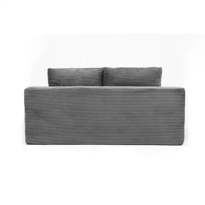 Canapé Loveseat avec coussin réversible, oreillers, canapé-lit profond, velours côtelé