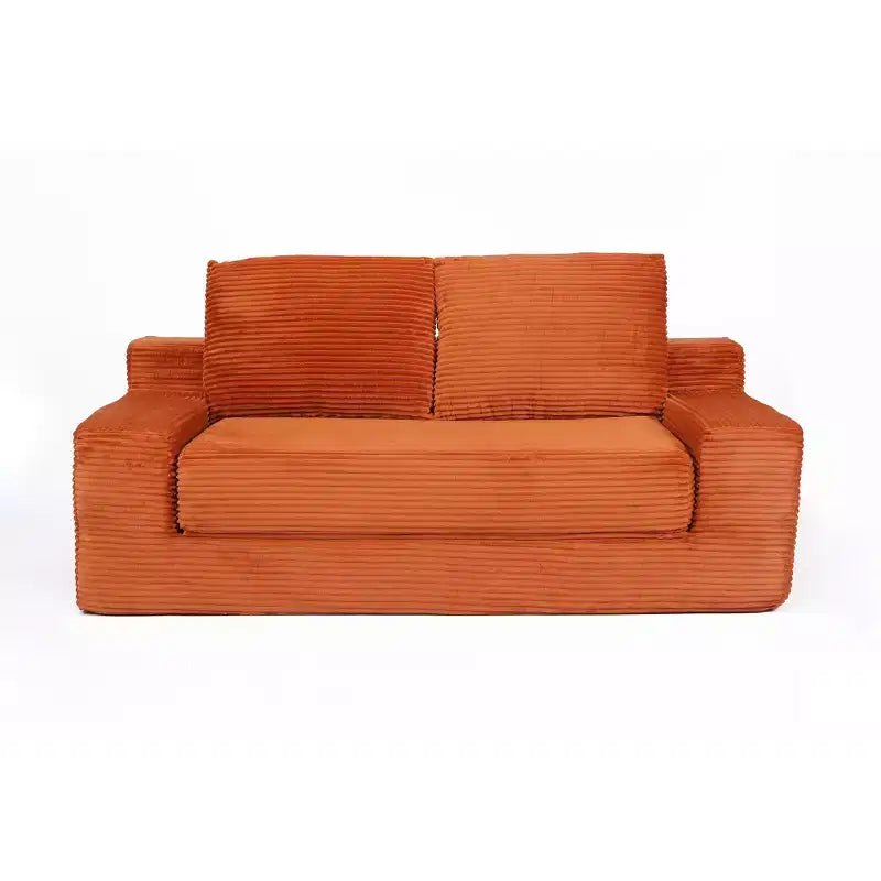 Canapé Loveseat avec coussin réversible, oreillers, canapé-lit profond, velours côtelé