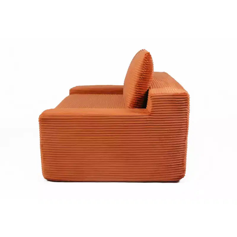 Canapé Loveseat avec coussin réversible, oreillers, canapé-lit profond, velours côtelé