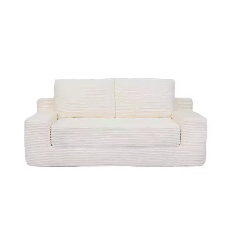 Canapé Loveseat avec coussin réversible, oreillers, canapé-lit profond, velours côtelé