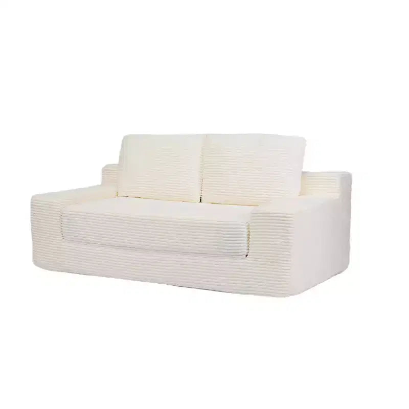 Canapé Loveseat avec coussin réversible, oreillers, canapé-lit profond, velours côtelé