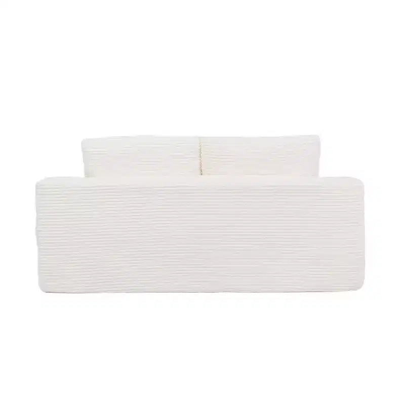 Canapé Loveseat avec coussin réversible, oreillers, canapé-lit profond, velours côtelé