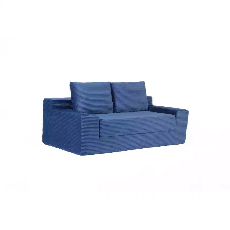 Canapé Loveseat avec coussin réversible, oreillers, canapé-lit profond, velours côtelé