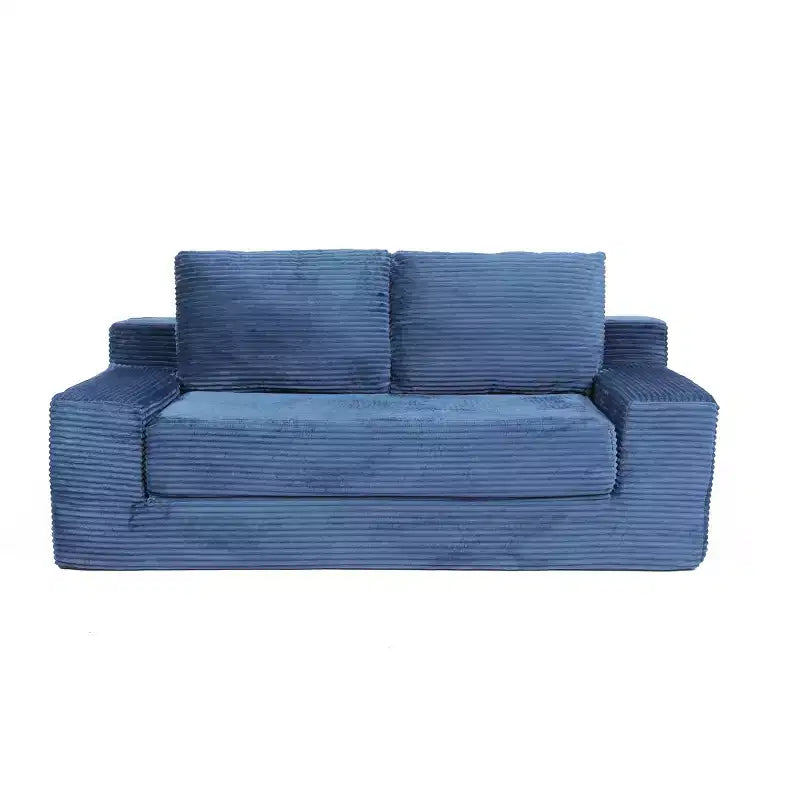 Canapé Loveseat avec coussin réversible, oreillers, canapé-lit profond, velours côtelé
