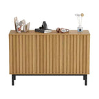 Sideboard Buffet Cabinet with Storage, Wooden Storage Cabinet with Doors Shelf, Freestanding Coffee Bar for Kitchen, Dining Room, Living Room
