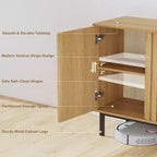 Meuble Buffet Commode avec Rangement, Armoire de Rangement en Bois avec Portes et Étagères, Meuble Bar à Café Autonome pour Cuisine, Salle à Manger, Salon