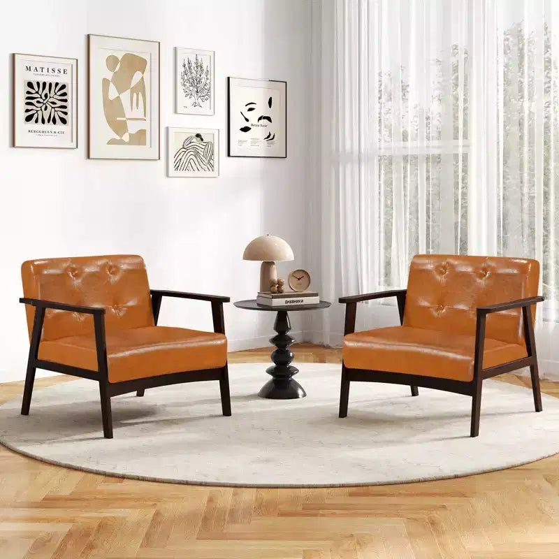 Table de chevet à 2 tiroirs avec plateau en bois, cadre en fonte et tiroirs en tissu