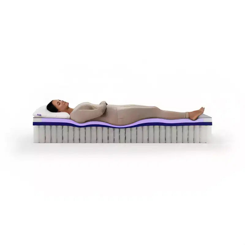 Commode de rangement horizontale 40L à 5 tiroirs avec bacs en tissu