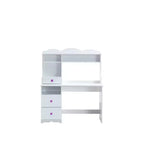 Bureau d'écriture moderne, blanc