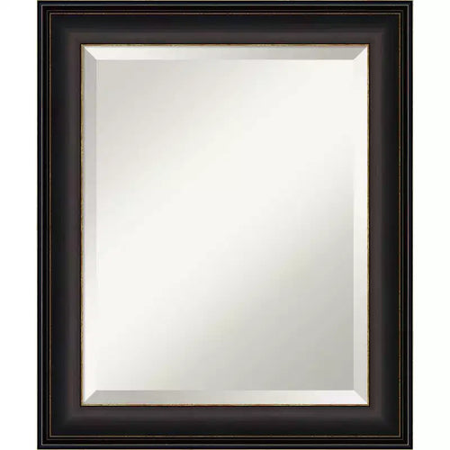 Trio Oil Rubbed Framed Bathroom Vanity Wall Mirror Bronze - Amanti Art