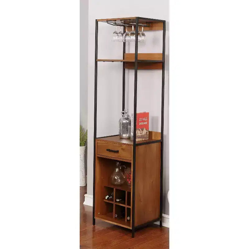 Étagère de présentation autoportante à 3 niveaux de 183 cm de haut