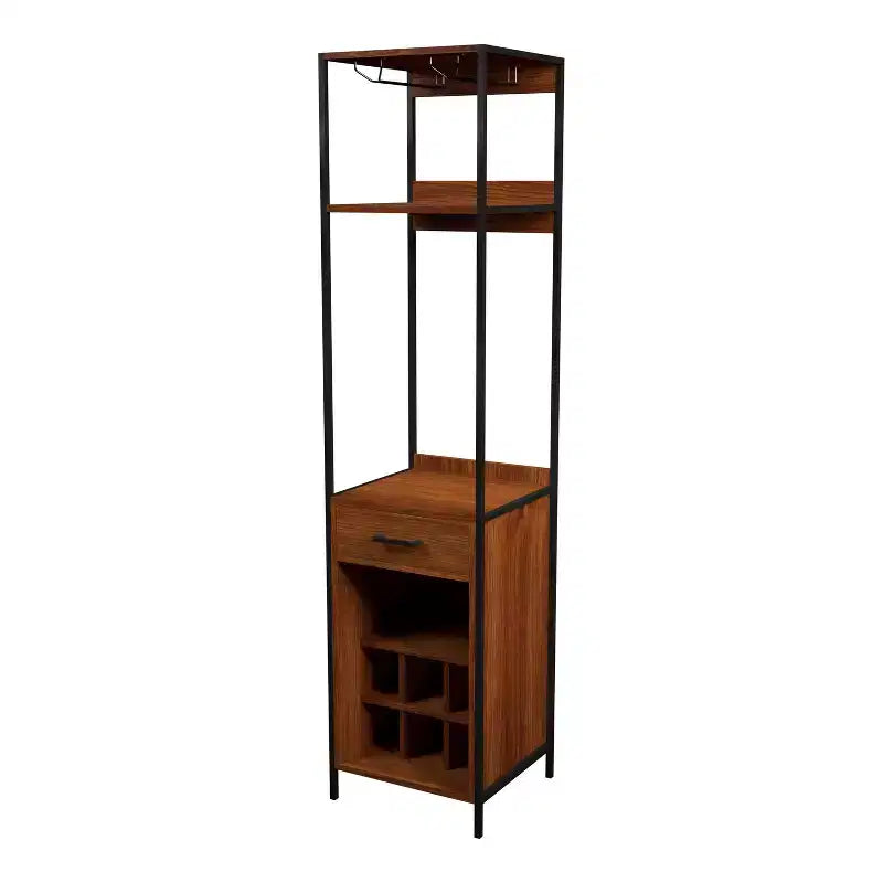 Étagère de présentation autoportante à 3 niveaux de 183 cm de haut