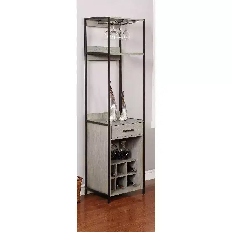 Étagère de présentation autoportante à 3 niveaux de 183 cm de haut