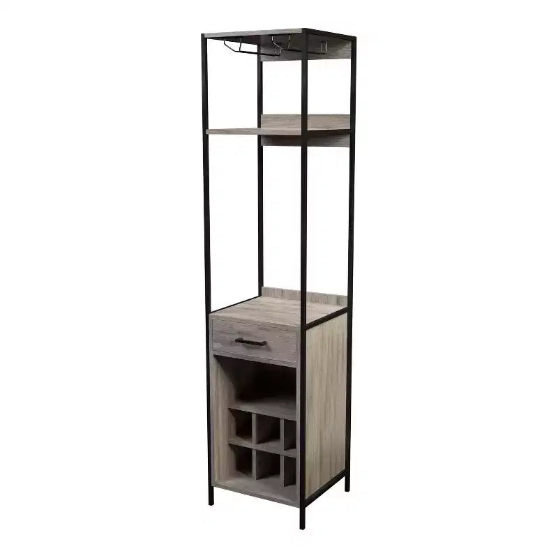 Étagère de présentation autoportante à 3 niveaux de 183 cm de haut