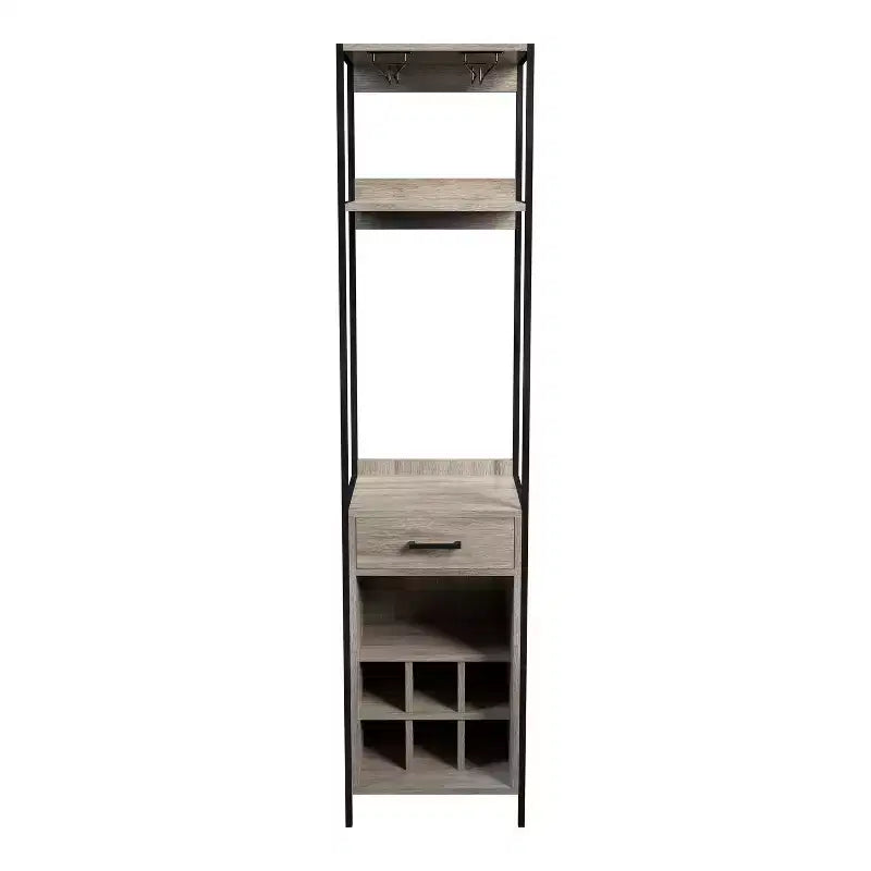 Étagère de présentation autoportante à 3 niveaux de 183 cm de haut