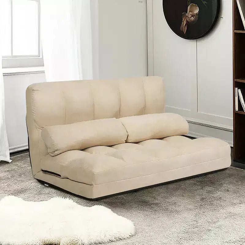 Canapé-lit pliable, réglable sur 6 positions avec 2 oreillers