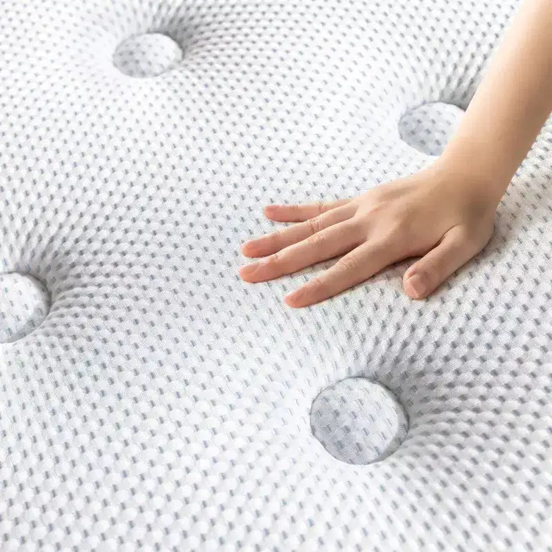 Matelas hybride rafraîchissant de 10 po avec soutien à ressorts