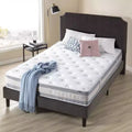 Matelas hybride rafraîchissant de 10 po avec soutien à ressorts