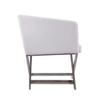 Fauteuil d'appoint de salon en similicuir Hollywood